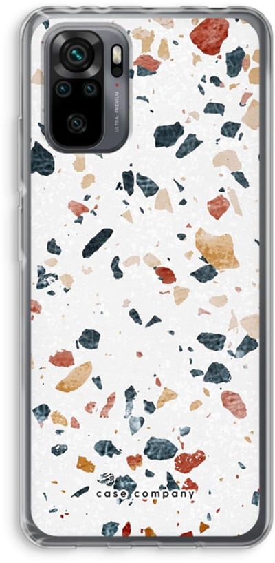 Case Company® - Hoesje geschikt voor Xiaomi Redmi Note 10 Pro hoesje - Terrazzo N°4 - Soft Cover Telefoonhoesje - Bescherming aan alle Kanten en Schermrand