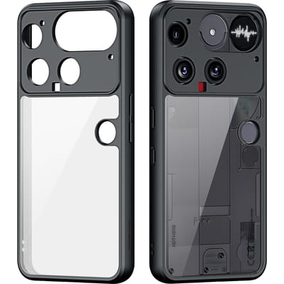DUX DUCIS transparant telefoonhoesje voor niets telefoon 3 2a 3a Lite 3a Pro, slanke beschermhoes, perfecte pasvorm en schokbestendig ontwerp