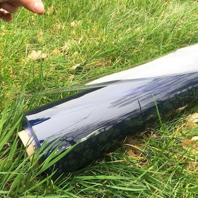 Transparant Raamzeil PVC per meter - Dikte: - Breedte: