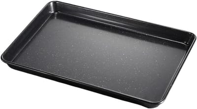 Bakvorm - Taartvorm - Koekjes Bakken - Antiaanbaklaag - 33 cm - Zwart