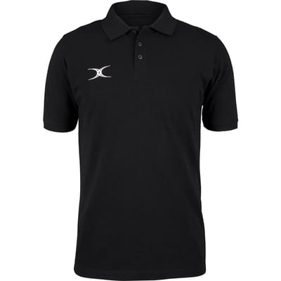 Gilbert Quest Polo Snr Zwart - Extra Small