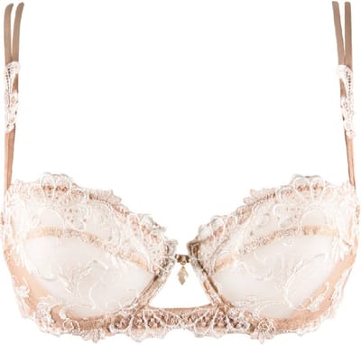 Lise Charmel - Dressing Floral - 1/2 cup Balconette BH - bruin/ivoor - ACC3088 - EU 75C / FR 90C