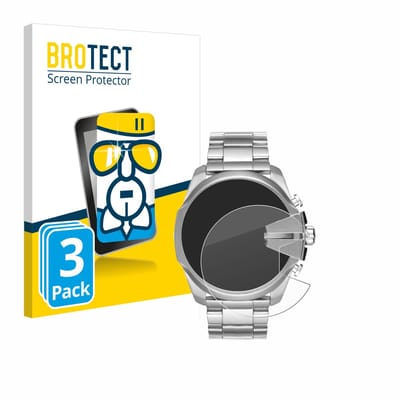 Screenprotector 3 Stuks voor Diesel Mega Chief DZ4417 Beschermglas transparant