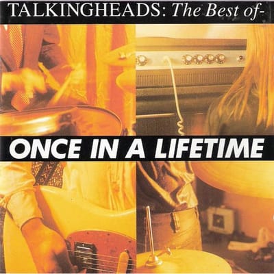 CD TALKING HEADS Once In A Lifetime 077778059325 EMI 1992 UK Rock brown