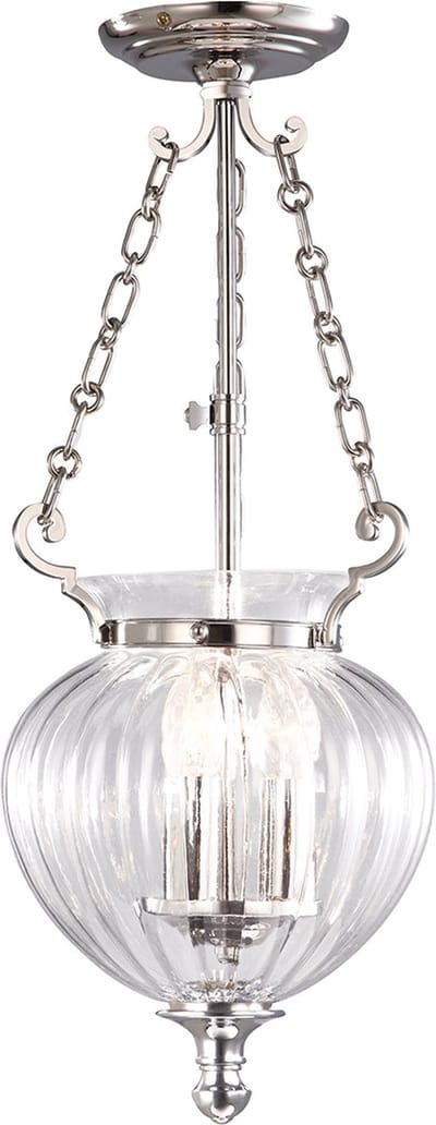 Moderne Kroonluchter - Steady Lighting - Metaal - Modern - G9 - L: 71.8cm - Voor Binnen - Woonkamer - Eetkamer - Blauw
