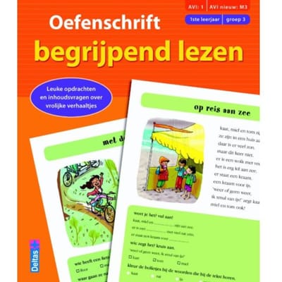 Oefenschrift Begrijpend Lezen / (Avi:1 Avi Nieuw:M3) (1ste Leerjaar - Groep 3) - Jeroen Defauw