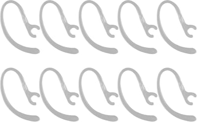 Allecto - Bluetooth headset - Oortjes - 360 graden draaibaar - Transparant - Oorhaakjes - Vervanging - Oorclips - Geschikt voor oortjes - Doorzichtig