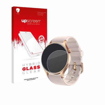 upscreen - Screenprotector voor aeac AR01 1.32" - Folie Beschermfolie Beschermglas transparant
