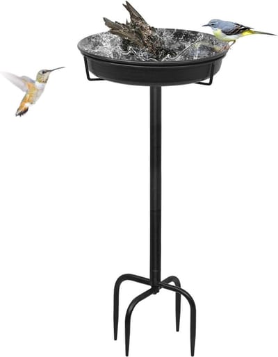 DailySupplies® Vogelbad op Voet - Vogelhuisje op Paal