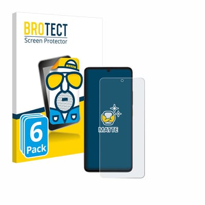 BROTECT - Screenprotector voor Xiaomi Poco X6 Pro - Folie Beschermfolie matte 6 Stuks