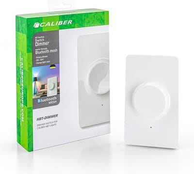 Caliber Draadloze Smart Lamp Dimmer Bluetooth Schakelaar voor Slimme Lamp Bevestiging Zonder Boren (HBT-DIMMER)