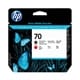 HP C9409A nr. 70 printkop mat zwart / rood (origineel)