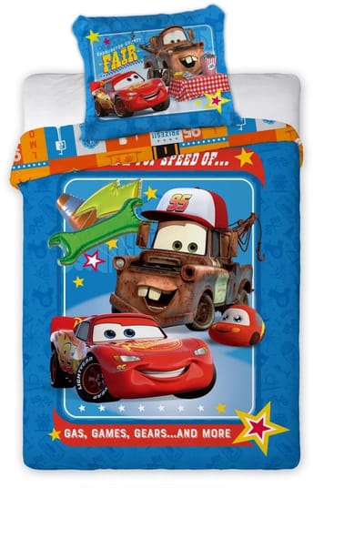 Disney Cars BABY / Peuter dekbedovertrek County Fair 100 x 135 cm Katoen
