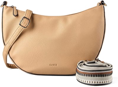 Gabor schoudertas Linda Summer Cross Bag Camel Lichtbruin