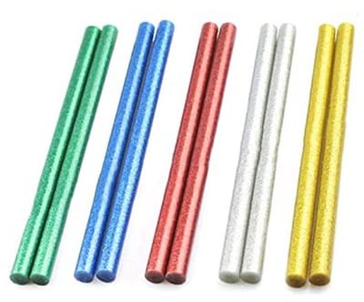 Gekleurde Lijmsticks voor Hete Lijmpistolen - 10 Stuks in Diverse Kleuren - Ø 11 mm