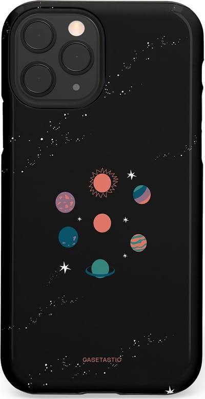Casetastic Hoesje Geschikt voor Apple iPhone 11 Pro - Stijlvolle Beschermende Duo-layer Case - Universum familie