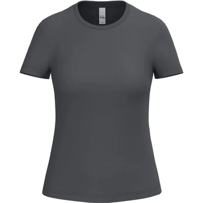 iDeal Basic Brand iDeal190 dames T-shirt IB321 - Ideal Dark Grey - S