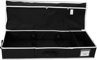 Cadeaupapier Organizer - Opbergtas - Feestdagen Voorbereiding - Ruimtebesparend Ontwerp - 90 x 30 x 12 cm - Grijs