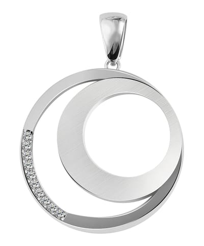 AKZENT Akzent dames hanger "Macaria" van 925 Sterlingzilver, gerhodineerd, duurzaam