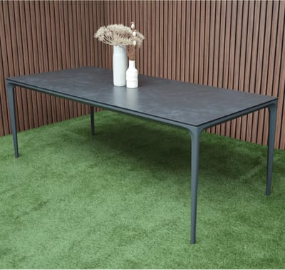 Tuintafel Vienna Antraciet 200cm Dining Eettafel - 8200A