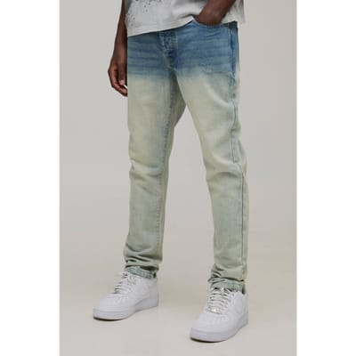 Basic Slim Fit Jeans | Antique Blue | Size 44R