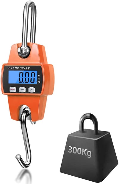 Elektronische hangweegschalen, digitale keukenweegschalen, digitale bagageweegschalen, digitale weegschalen met haak, industriële weegschalen, 300 kg
