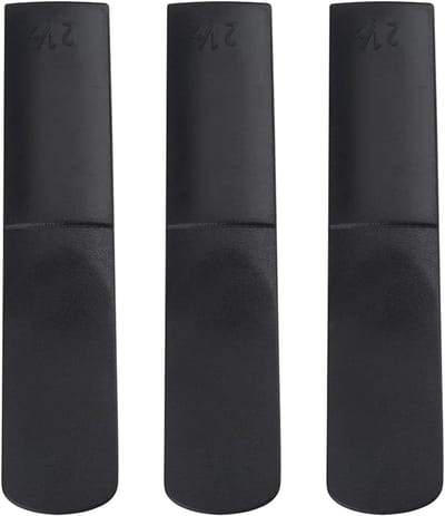 Set van 3 Alto Saxofoon Rieten 2.5 - Plastic Hars Mondstuk Rieten voor Reparatie en Accessoires