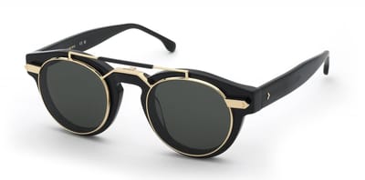 Lozza UL4375 Nero lucido 49/25/145 MAN Brilmonturen