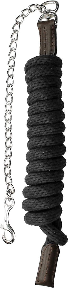 Epplejeck Halstertouw Epplejeck Met Hengstenketting Zwart