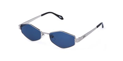 Just Cavalli Sjc180-550579 Dames Zonnebril Blauw,Zilver Blue/CAT3 Vrouw