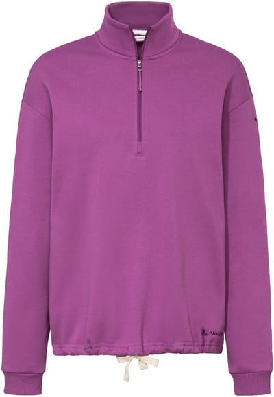 VAUDE Redmont HZ trui, trui, dames outdoor sporttrui, niet-waterdicht, niet winddicht, zonder capuchon, loszittend