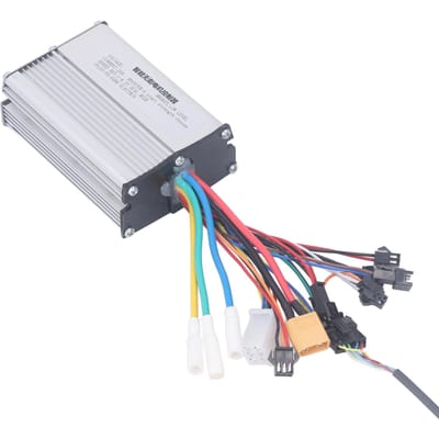 Contrôleur de Moteur Électrique sans Balais DC 350W pour Vélo Électrique Scooter Électrique Fauteuil Roulant Contrôleur à Onde Sinusoïdale Tension de Fonctionnement 36V white