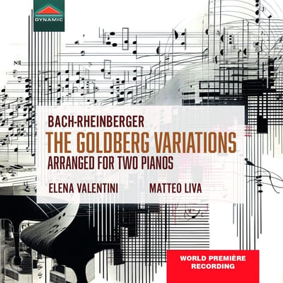 Elena Valentini & Matteo Liva - J.S. Bach: Goldberg Variations (Arr. For 2 Pianos By Rheinberger) (CD)