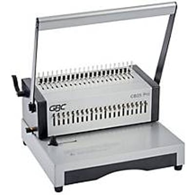 GBC CombBind CB25 Pro - A4 inbindmachine, perforeren van 25 vellen, inbinden van 500 vellen, plastic kam tot 51 mm, metaal, zilver
