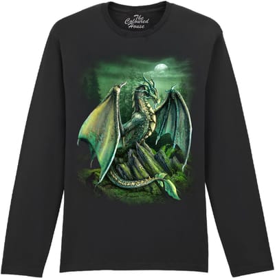Draak Garwin Dragon The Coloured House Longsleeve T-shirt XXL