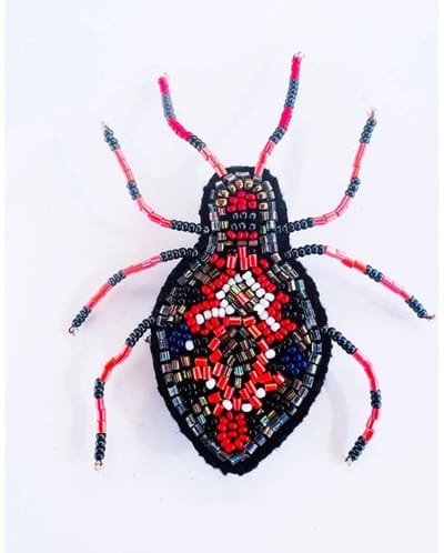 Désjà Vu - Broches - Handgemaakt - Red and Blue