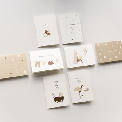WeLikeToLove Kaarten - Wenskaarten - Kaartjes - Geboortekaartjes - Kaartenset - Postkaarten - Versturen - A6