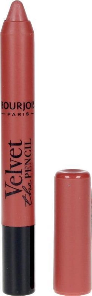 Bourjois Velvet The Pencil Matt Lippenstift  - 008 Less is Brown