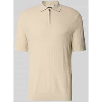 Regular fit poloshirt van puur biologisch katoen model 'CRAN'
