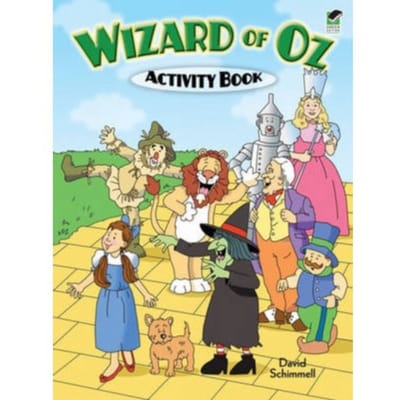 Wizard Of Oz Activity Book - Dover Children's Activity Books - Schimmell, David