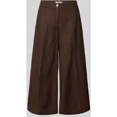 loose fit linnenbroek met elastische band model 'MELLI'