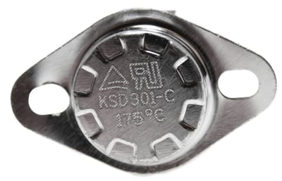 Dparts clixon 175°C graden - NC normally closed - geschikt voor Miele wasdroger - thermostaat temperatuurbeveiliging temperatuurbegrenzer verwarmingslement droger - nr. 5126720 5432490 5432491