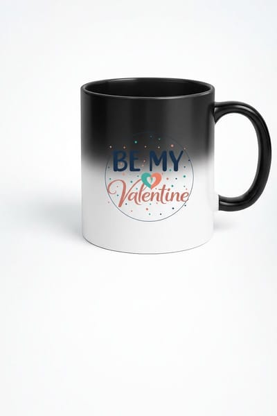 Magische Mok 'Be My Valentine' - Kleurveranderend Valentijn Cadeau