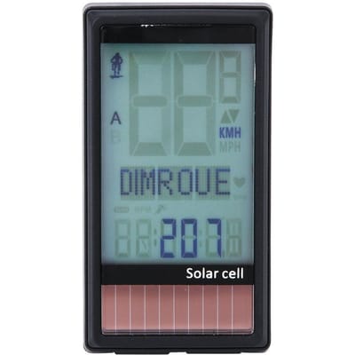 Ordinateur de Vélo de Montagne en PVC Étanche Compteur de Vitesse pour Vélo de Route Accessoire de Cyclisme gray
