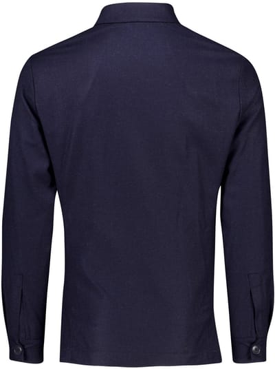 Gentiluomo Remo overshirt donkerblauw fashion fit