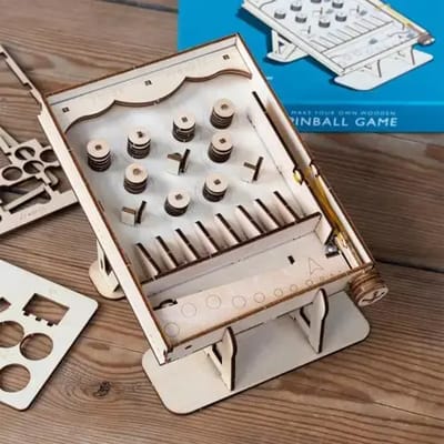 Houten tafelspellen Rex London Pinball