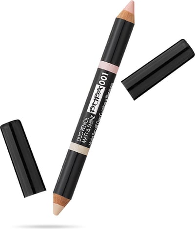 PUPA Milano Duo Pencil Matt & Shine oogconcealermake-up 4,2 g 001 Matt & Shine Beige