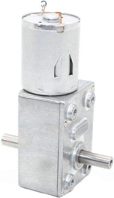 Elektromotor - Transmissiemotor - Stroomvoorziening - Hoog koppel - 30x20x10 cm - Zwart