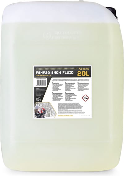 BeamZ 20 liter sneeuwvloeistof concentraat 5% - Voor sneeuwmachines