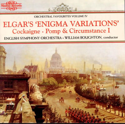 English Symphony Orchestra, William Boughton - Elgar's 'Enigma Variotions' (CD)